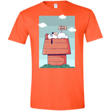 T-Shirts Orange / S Droopy Men's Semi-Fitted Softstyle