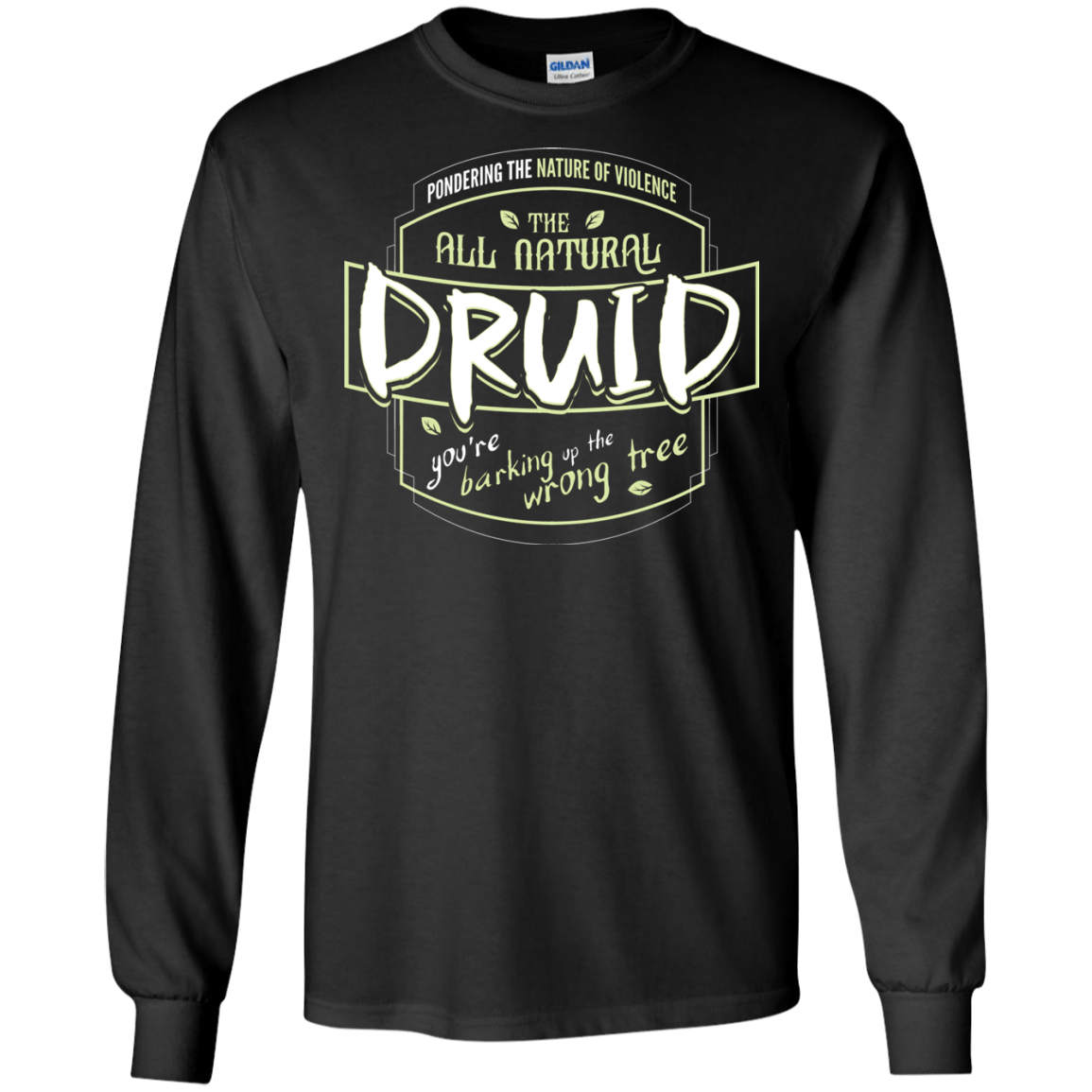 T-Shirts Black / S Druid Men's Long Sleeve T-Shirt