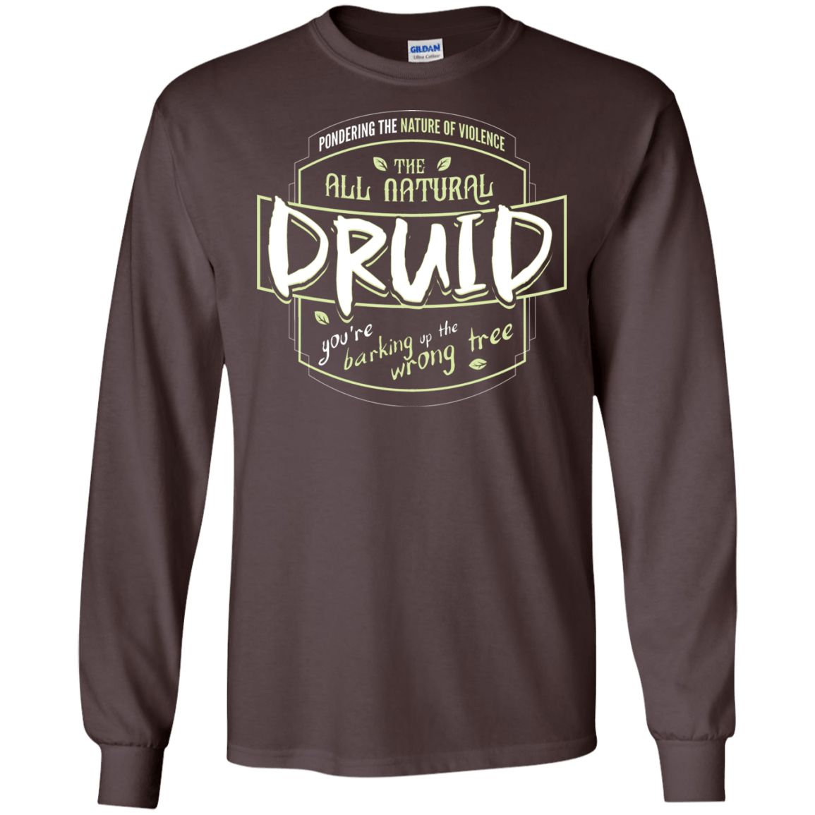 T-Shirts Dark Chocolate / S Druid Men's Long Sleeve T-Shirt