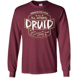 T-Shirts Maroon / S Druid Men's Long Sleeve T-Shirt