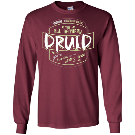 T-Shirts Maroon / S Druid Men's Long Sleeve T-Shirt