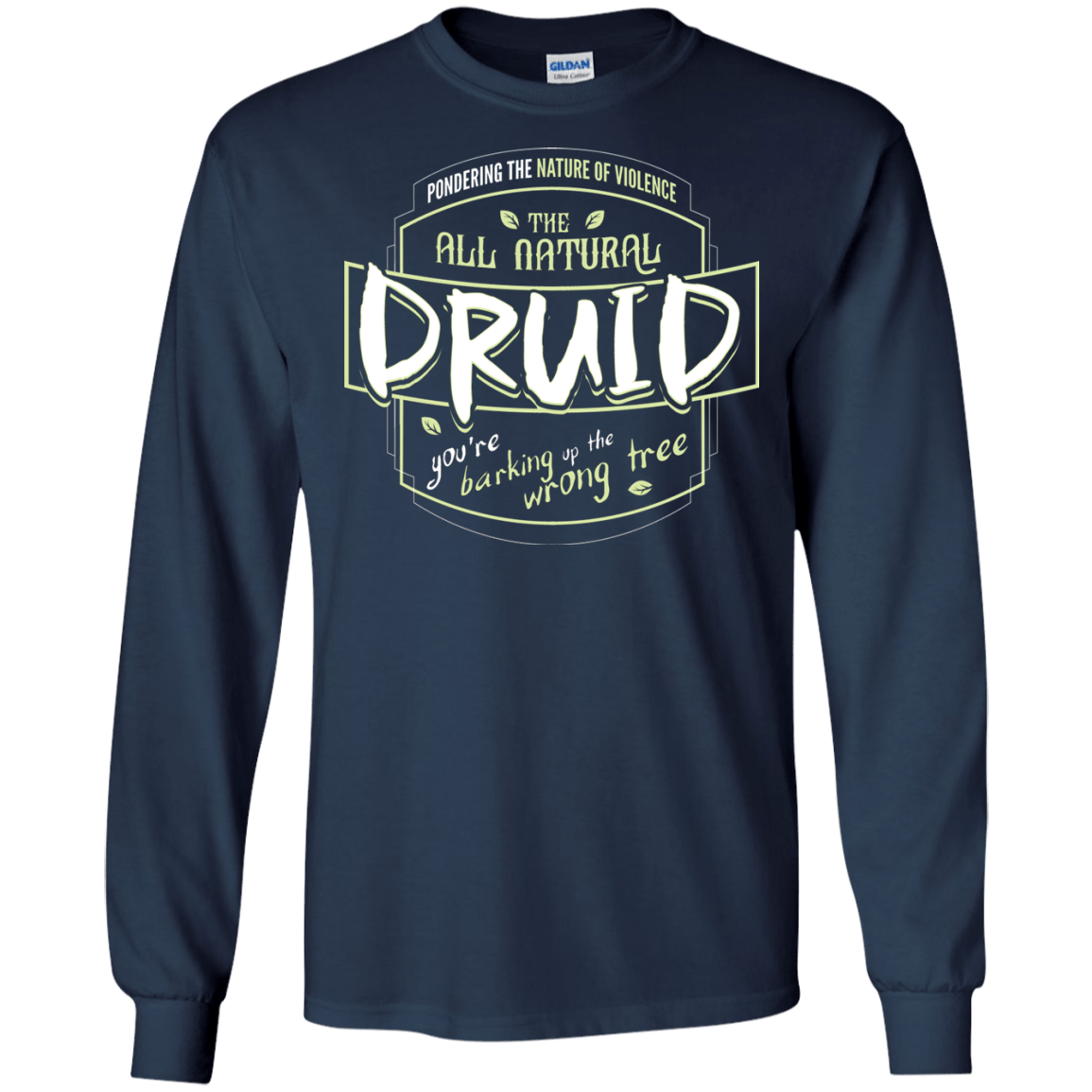 T-Shirts Navy / S Druid Men's Long Sleeve T-Shirt