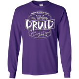 T-Shirts Purple / S Druid Men's Long Sleeve T-Shirt