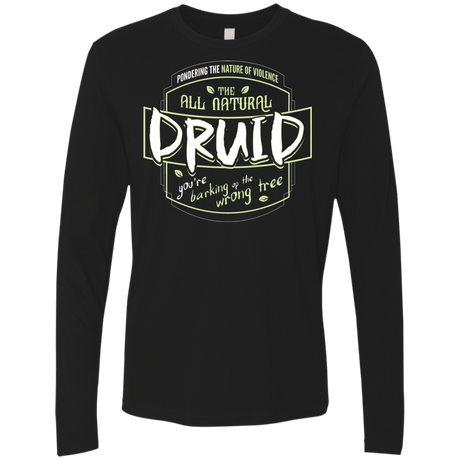 T-Shirts Black / S Druid Men's Premium Long Sleeve