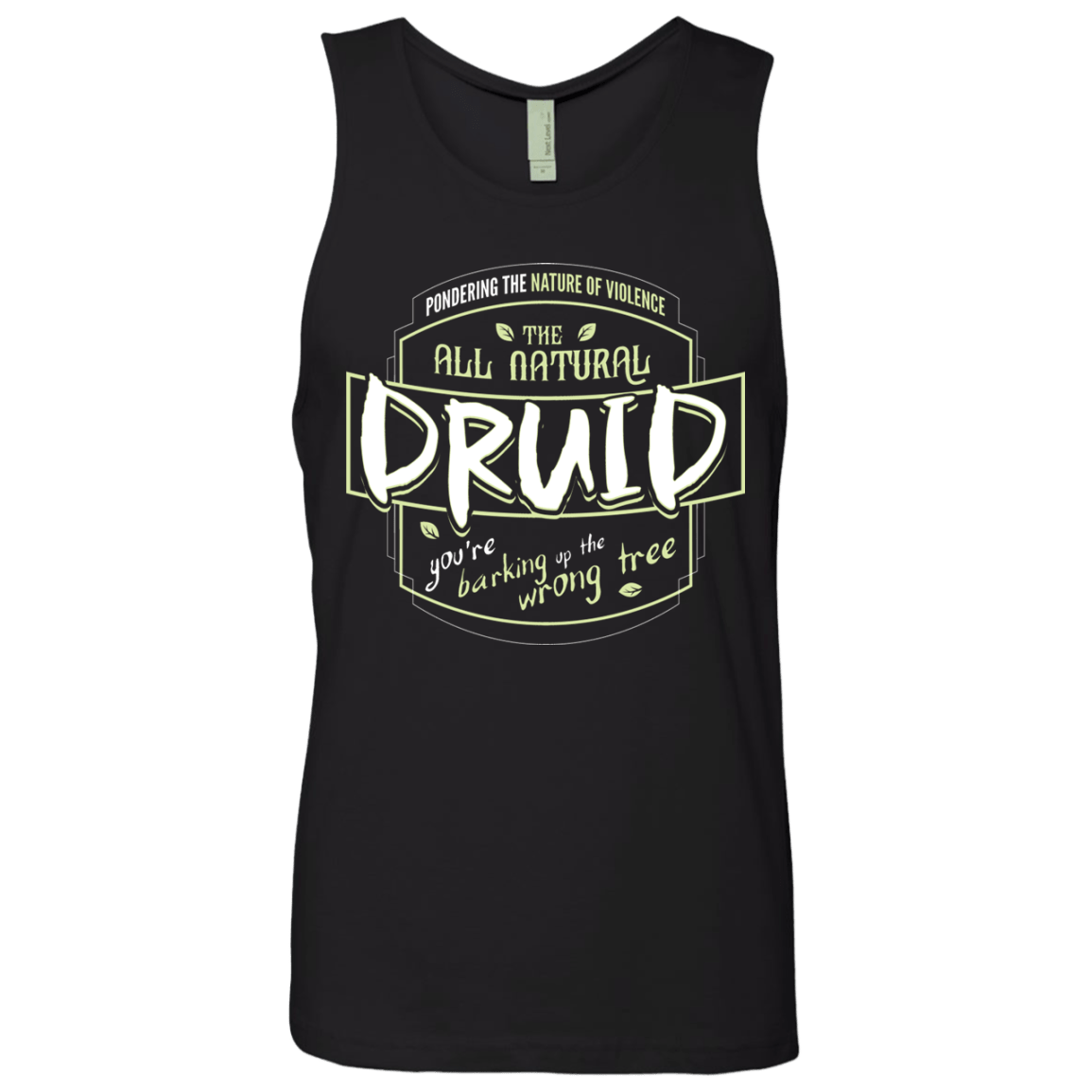 T-Shirts Black / S Druid Men's Premium Tank Top