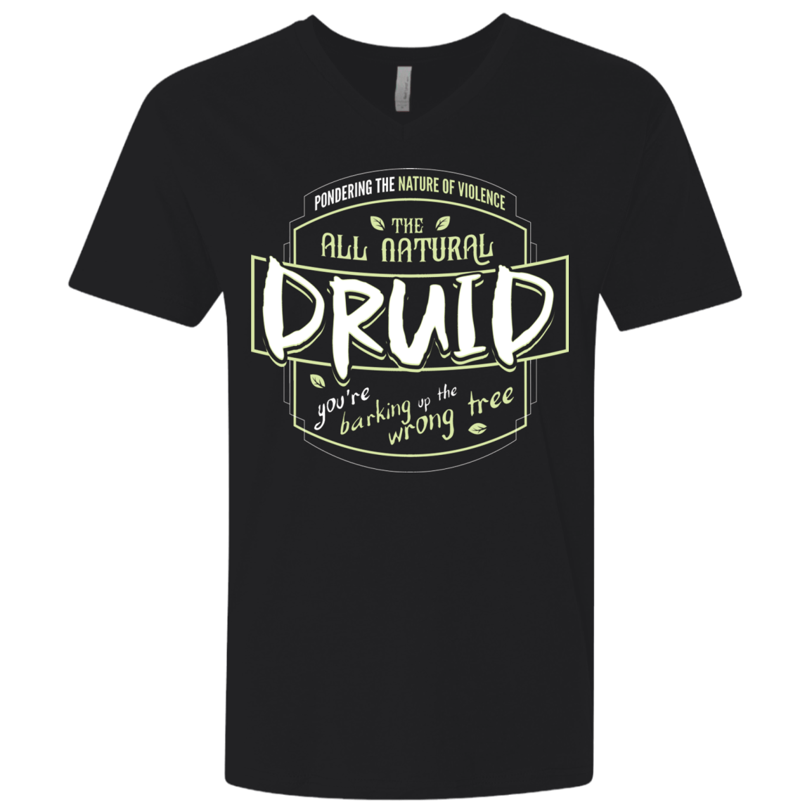 T-Shirts Black / X-Small Druid Men's Premium V-Neck