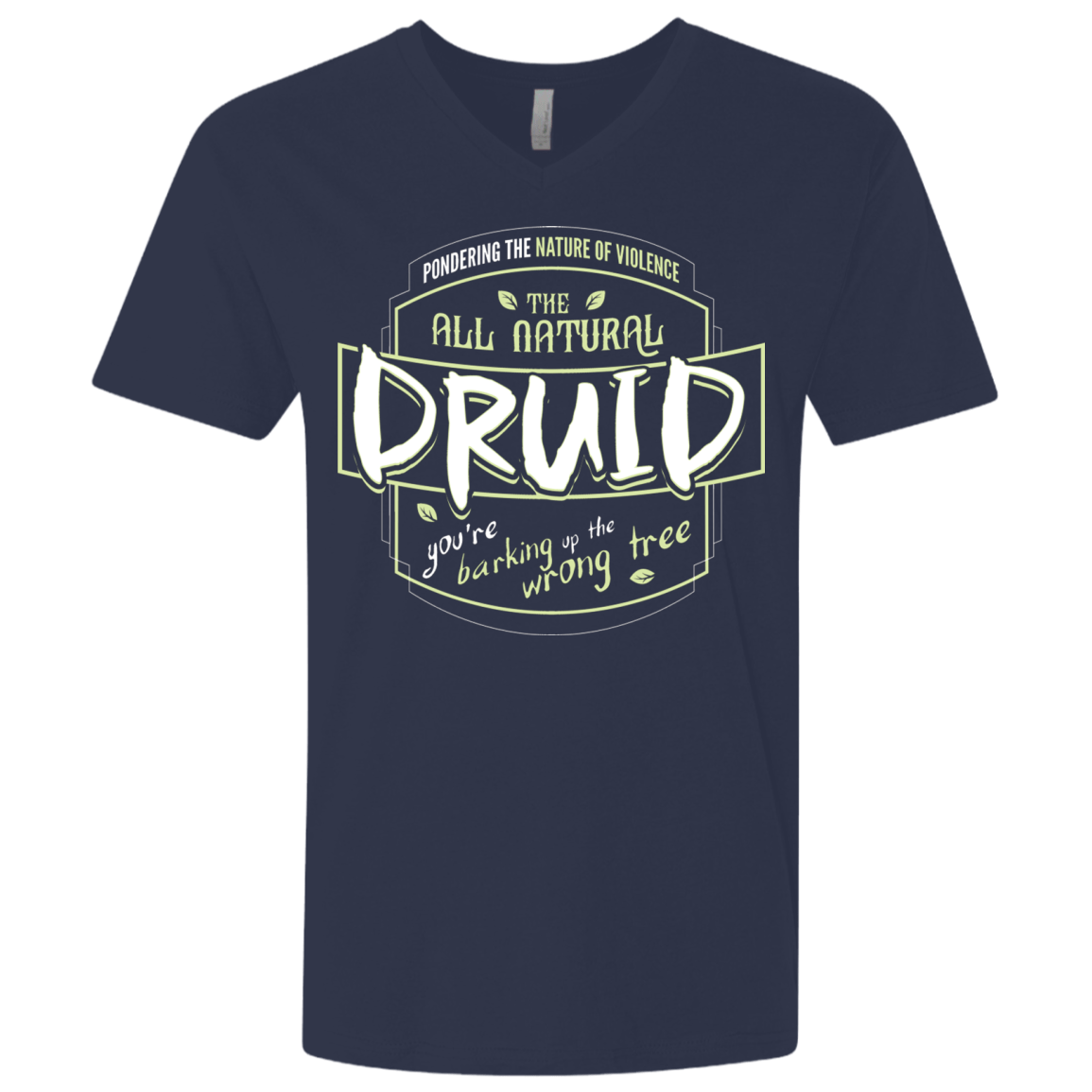 T-Shirts Midnight Navy / X-Small Druid Men's Premium V-Neck