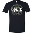 T-Shirts Black / X-Small Druid Men's Semi-Fitted Softstyle
