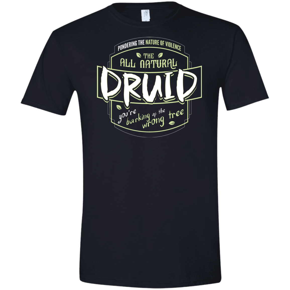 T-Shirts Black / X-Small Druid Men's Semi-Fitted Softstyle