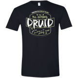 T-Shirts Black / X-Small Druid Men's Semi-Fitted Softstyle