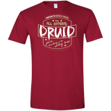 T-Shirts Cardinal Red / S Druid Men's Semi-Fitted Softstyle