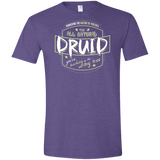 T-Shirts Heather Purple / S Druid Men's Semi-Fitted Softstyle