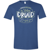 T-Shirts Heather Royal / X-Small Druid Men's Semi-Fitted Softstyle