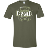 T-Shirts Military Green / S Druid Men's Semi-Fitted Softstyle