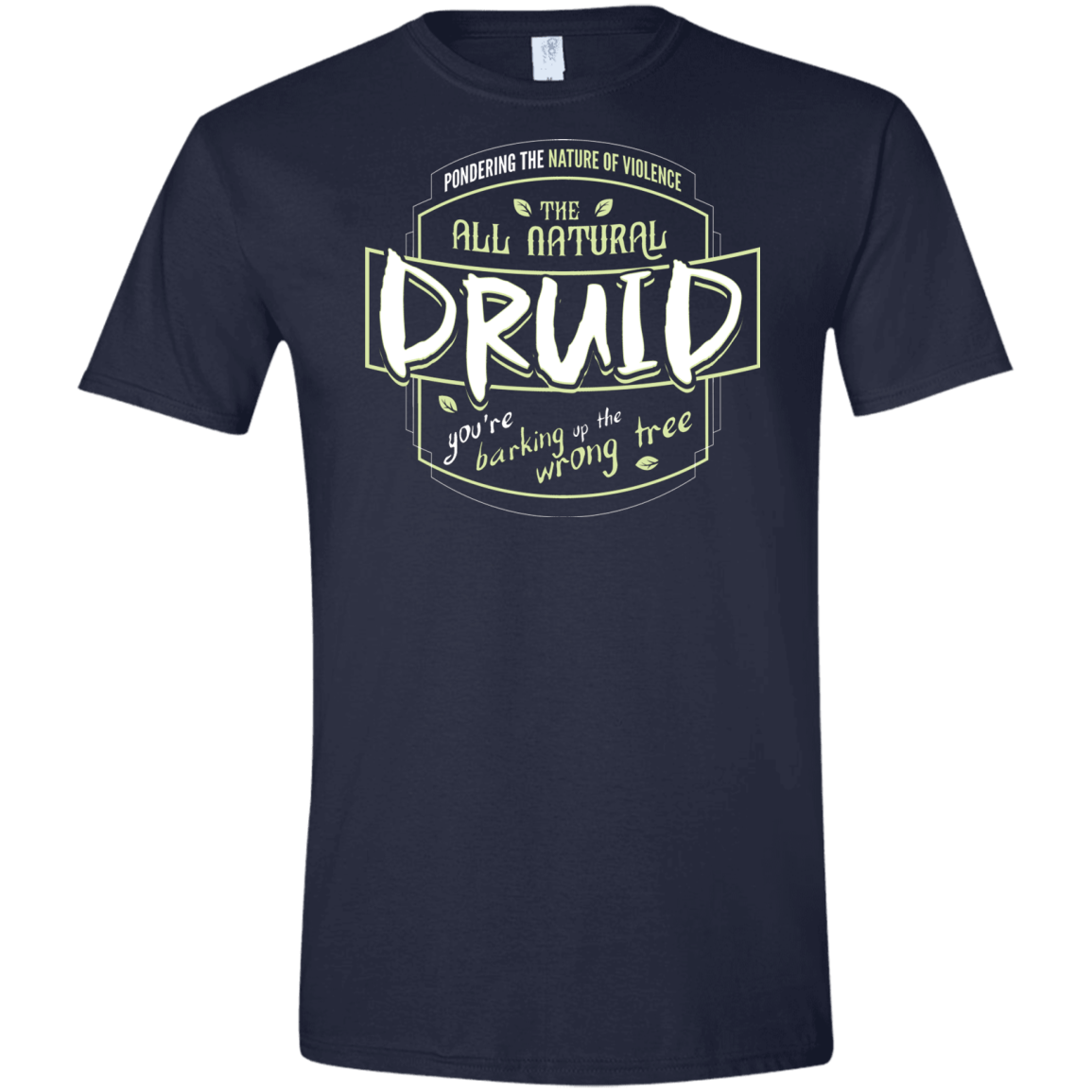 T-Shirts Navy / X-Small Druid Men's Semi-Fitted Softstyle