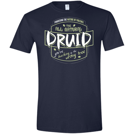 T-Shirts Navy / X-Small Druid Men's Semi-Fitted Softstyle