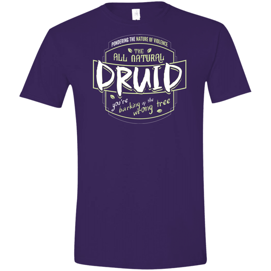 T-Shirts Purple / S Druid Men's Semi-Fitted Softstyle