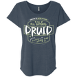 T-Shirts Indigo / X-Small Druid Triblend Dolman Sleeve