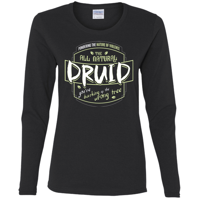 T-Shirts Black / S Druid Women's Long Sleeve T-Shirt