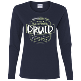 T-Shirts Navy / S Druid Women's Long Sleeve T-Shirt
