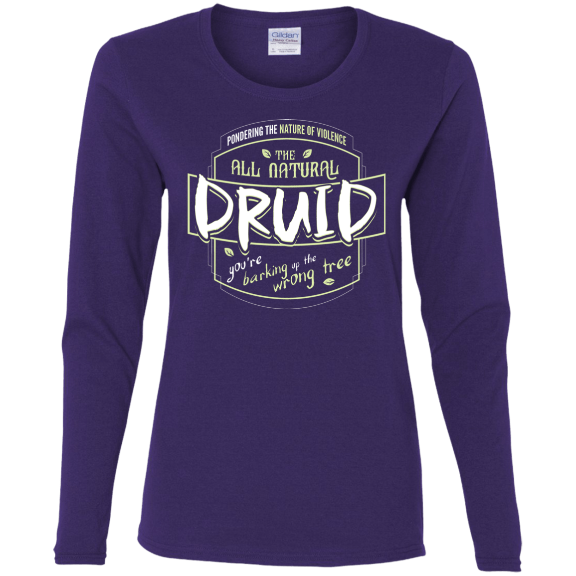T-Shirts Purple / S Druid Women's Long Sleeve T-Shirt