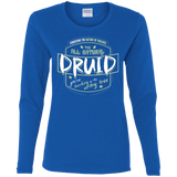 T-Shirts Royal / S Druid Women's Long Sleeve T-Shirt