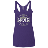 T-Shirts Purple Rush / X-Small Druid Women's Triblend Racerback Tank