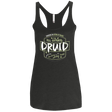 T-Shirts Vintage Black / X-Small Druid Women's Triblend Racerback Tank