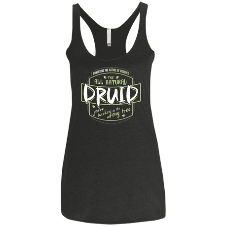 T-Shirts Vintage Black / X-Small Druid Women's Triblend Racerback Tank