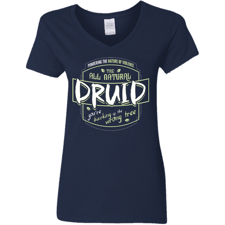 T-Shirts Navy / S Druid Women's V-Neck T-Shirt