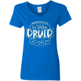 T-Shirts Royal / S Druid Women's V-Neck T-Shirt