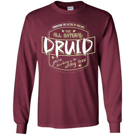T-Shirts Maroon / YS Druid Youth Long Sleeve T-Shirt