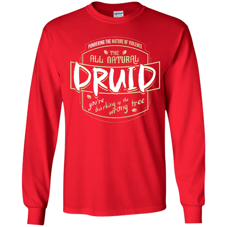 T-Shirts Red / YS Druid Youth Long Sleeve T-Shirt