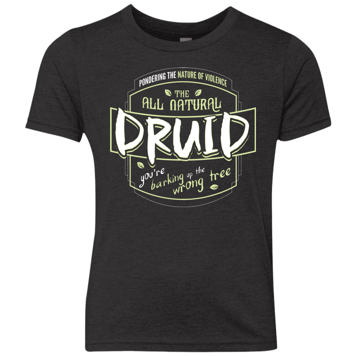 T-Shirts Vintage Black / YXS Druid Youth Triblend T-Shirt