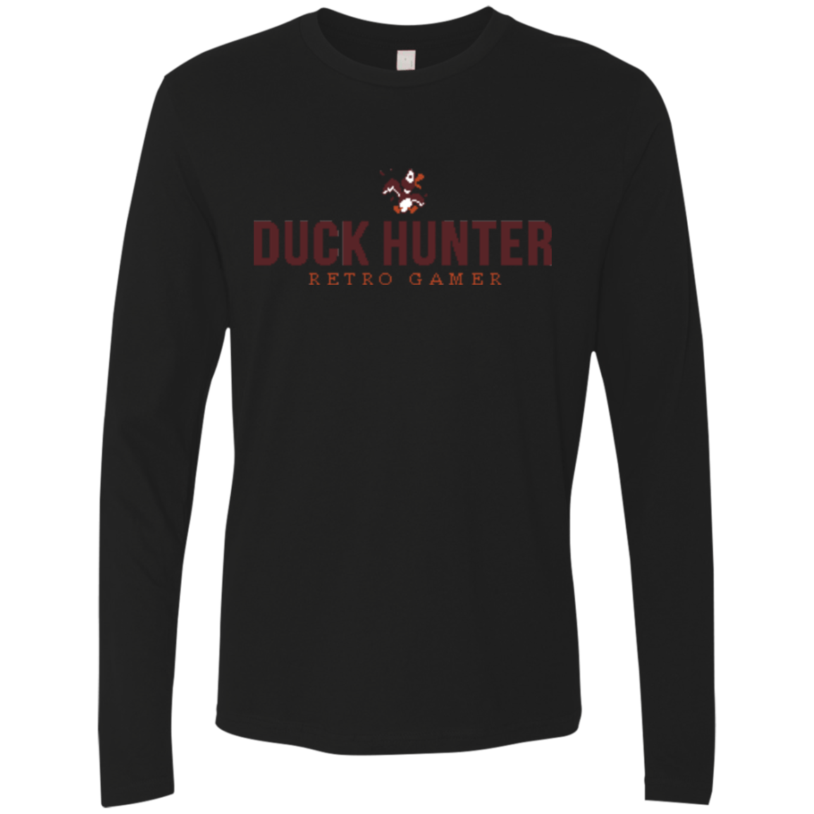 T-Shirts Black / Small Duck hunter Men's Premium Long Sleeve
