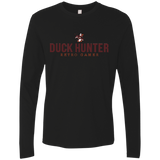 T-Shirts Black / Small Duck hunter Men's Premium Long Sleeve