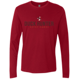 T-Shirts Cardinal / Small Duck hunter Men's Premium Long Sleeve
