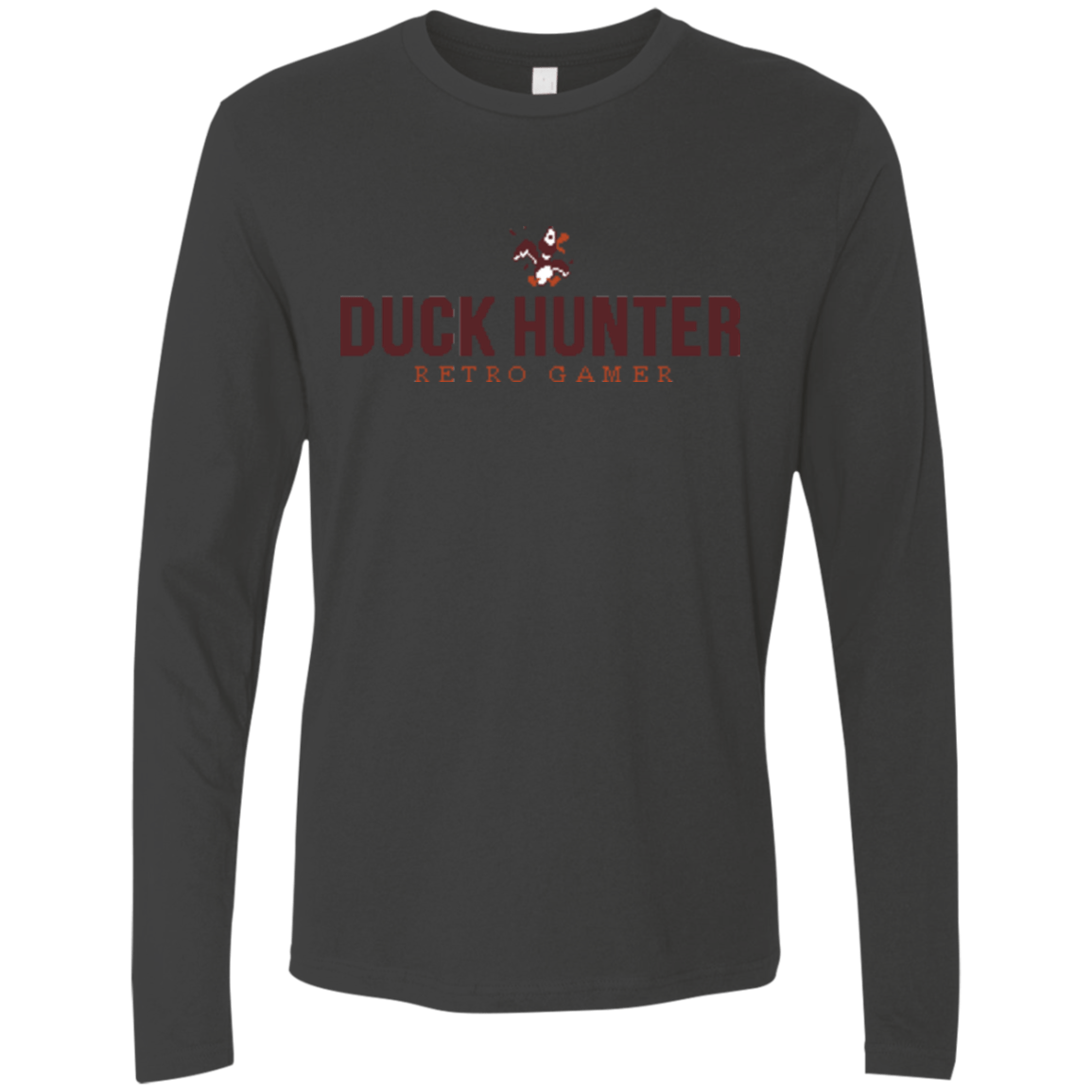 T-Shirts Heavy Metal / Small Duck hunter Men's Premium Long Sleeve
