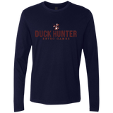 T-Shirts Midnight Navy / Small Duck hunter Men's Premium Long Sleeve