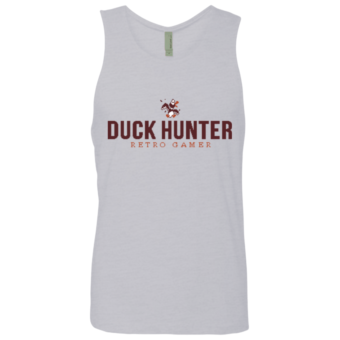 T-Shirts Heather Grey / Small Duck hunter Men's Premium Tank Top