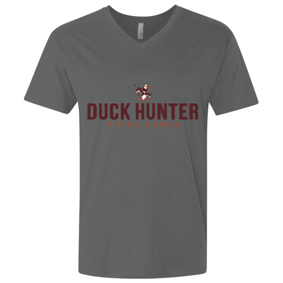 T-Shirts Heavy Metal / X-Small Duck hunter Men's Premium V-Neck