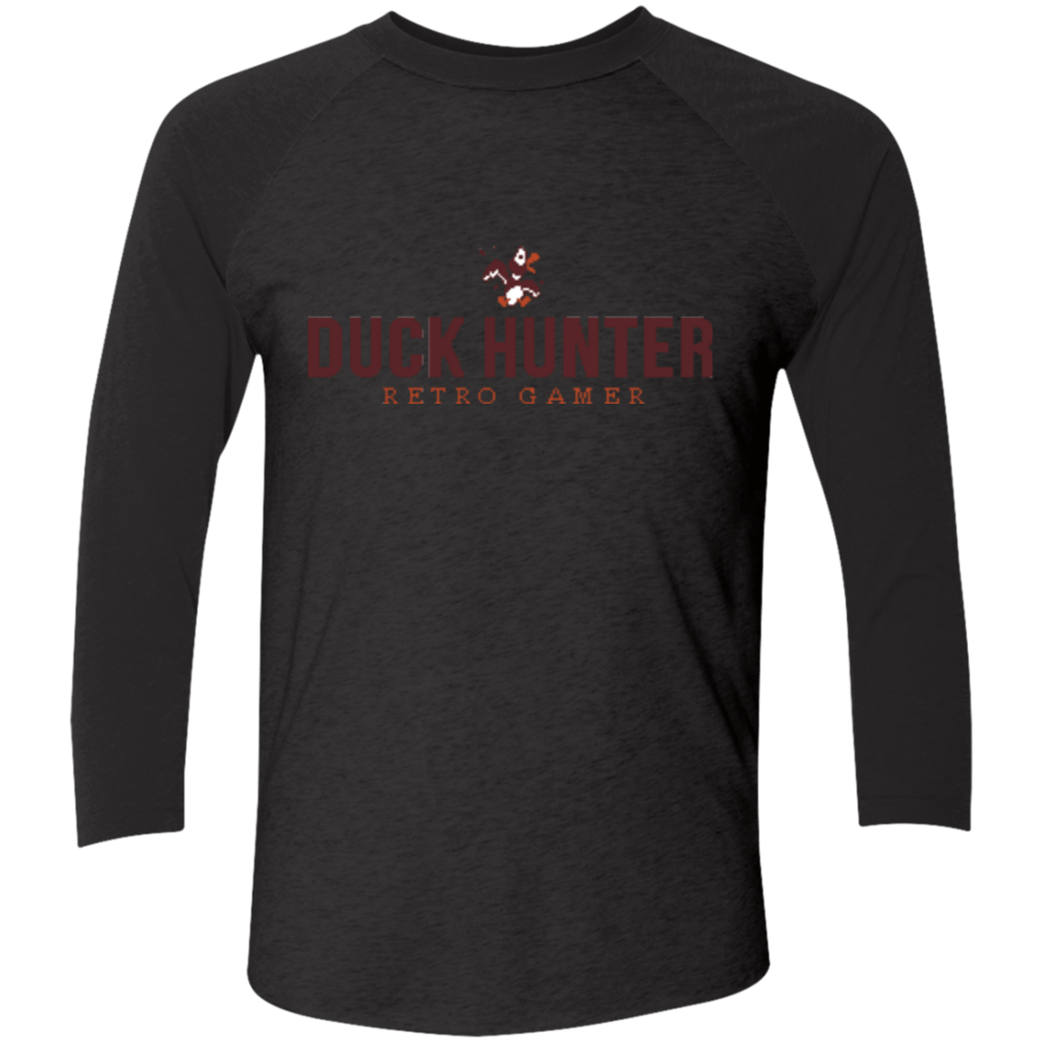 T-Shirts Vintage Black/Vintage Black / X-Small Duck hunter Triblend 3/4 Sleeve