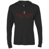 T-Shirts Vintage Black / X-Small Duck hunter Triblend Long Sleeve Hoodie Tee