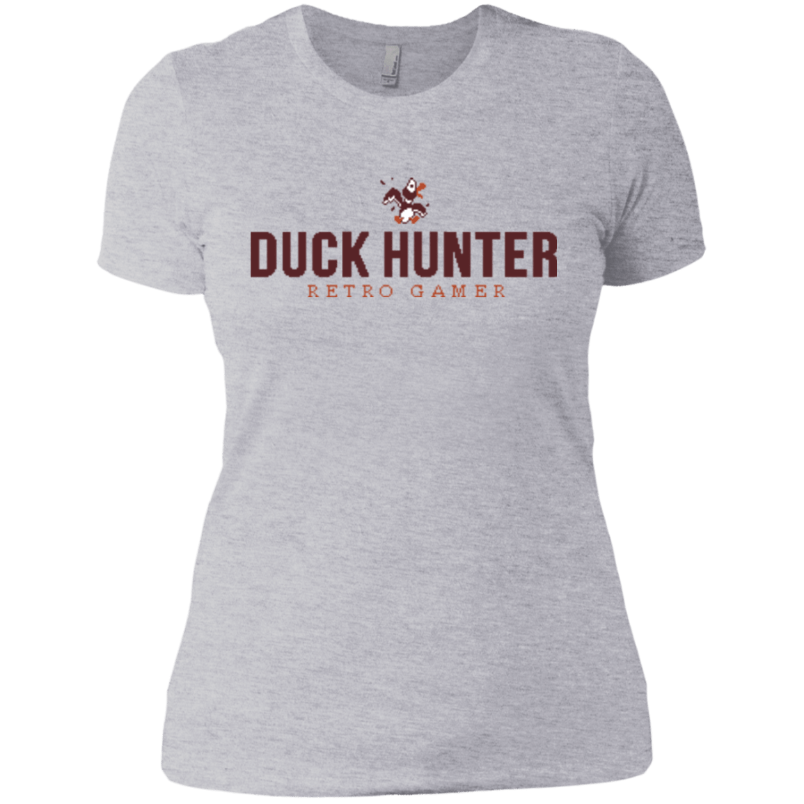 T-Shirts Heather Grey / X-Small Duck hunter Women's Premium T-Shirt