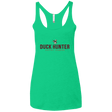T-Shirts Envy / X-Small Duck hunter Women's Triblend Racerback Tank