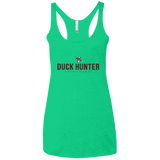 T-Shirts Envy / X-Small Duck hunter Women's Triblend Racerback Tank
