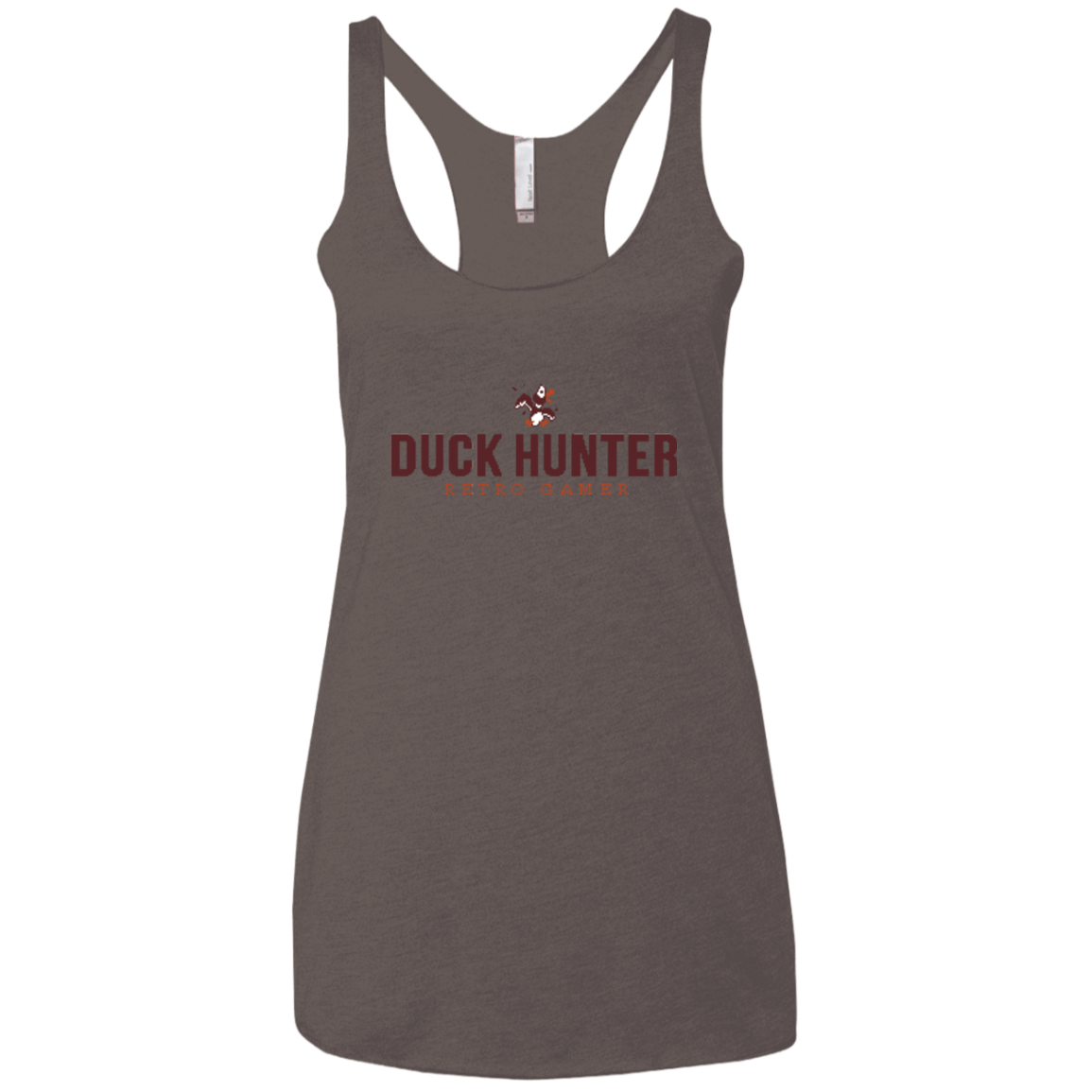 T-Shirts Macchiato / X-Small Duck hunter Women's Triblend Racerback Tank