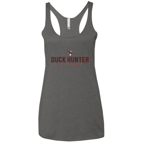 T-Shirts Premium Heather / X-Small Duck hunter Women's Triblend Racerback Tank