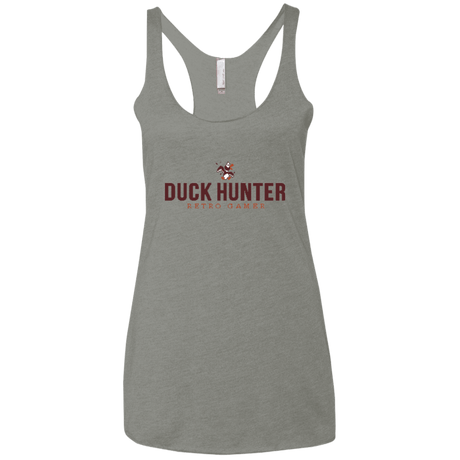 T-Shirts Venetian Grey / X-Small Duck hunter Women's Triblend Racerback Tank