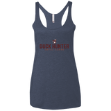 T-Shirts Vintage Navy / X-Small Duck hunter Women's Triblend Racerback Tank